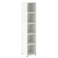 Стеллаж высокий узкий Yalta LT.SU-1 снежная патина